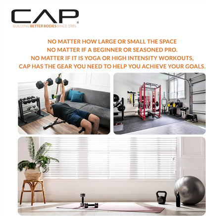 Rubber Coated Hex Dumbbell Set with Storage Rack | 100–210 Lb Options, Space-Saving Vertical Compact Storage for Home Gym Strength Training